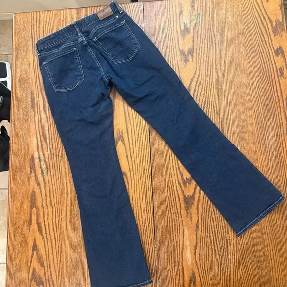 Lucky Brand Layla Bootcut Dark Blue Jeans Size 4/27 - Picture 8 of 15